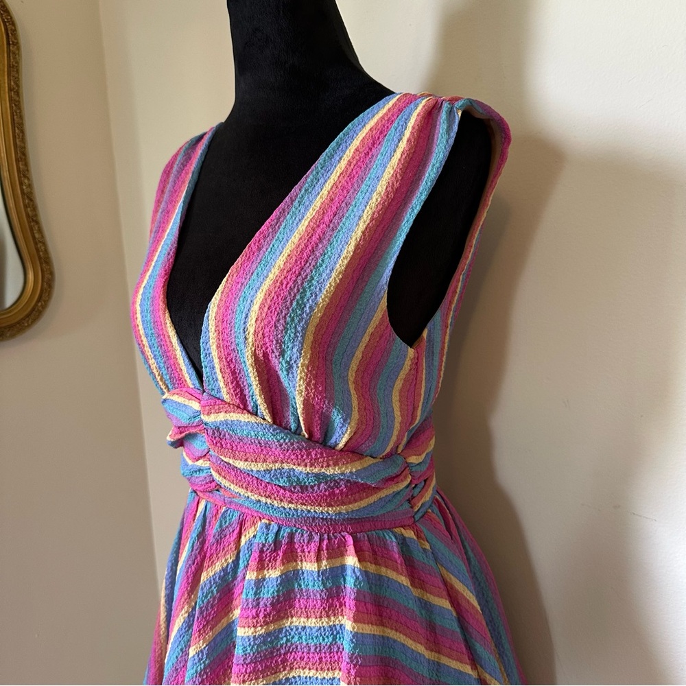 Vici Rainbow Dress Sz S - Picture 3 of 5